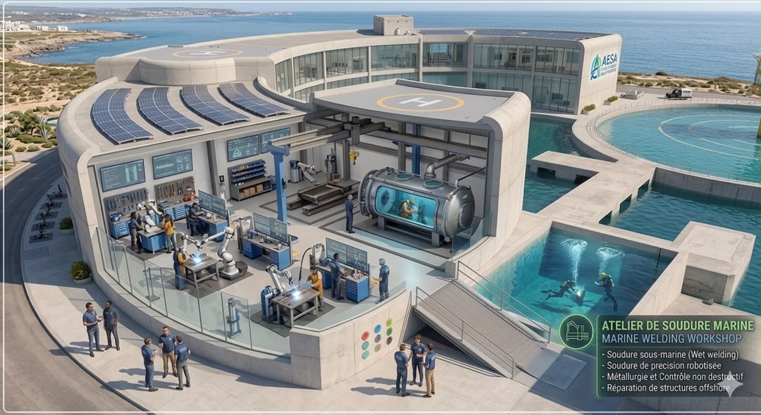 Pôle Robotique Sous-Marine — Bassin d'Essais ROV & Deepwater